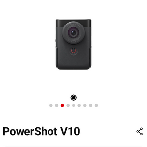캐논 카메라 파워샷 V10 (풀박스+렌즈보호캡+보호필름