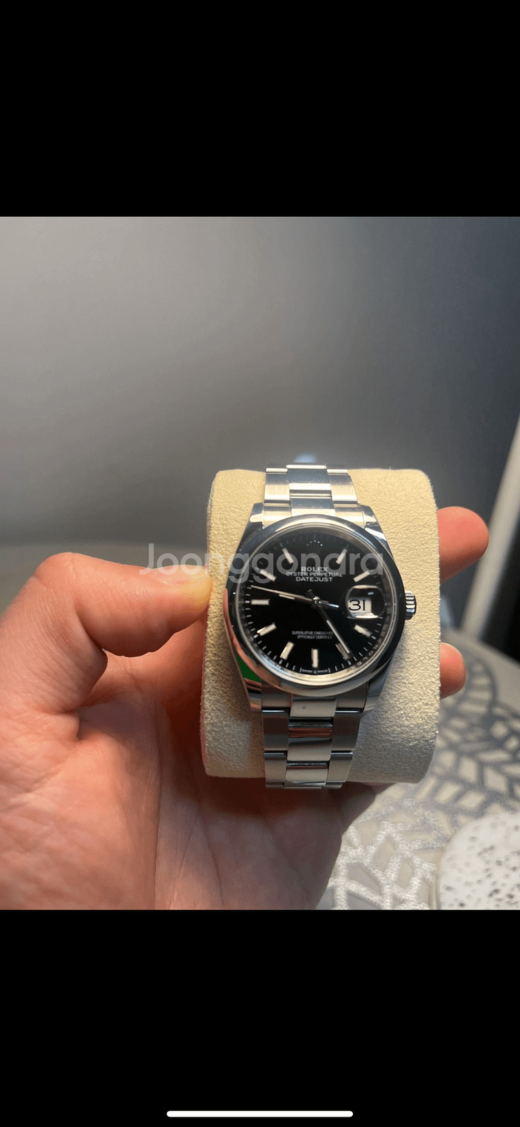 롤렉스 데이저스트 126200 흑판 36mm--1