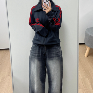 아디다스 유로파 검빨 파이어버드 트랙탑 져지