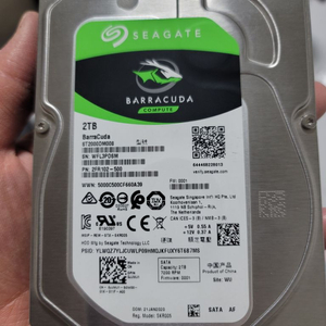 Seagate 2TB HDD (2테라 PC용 하드)