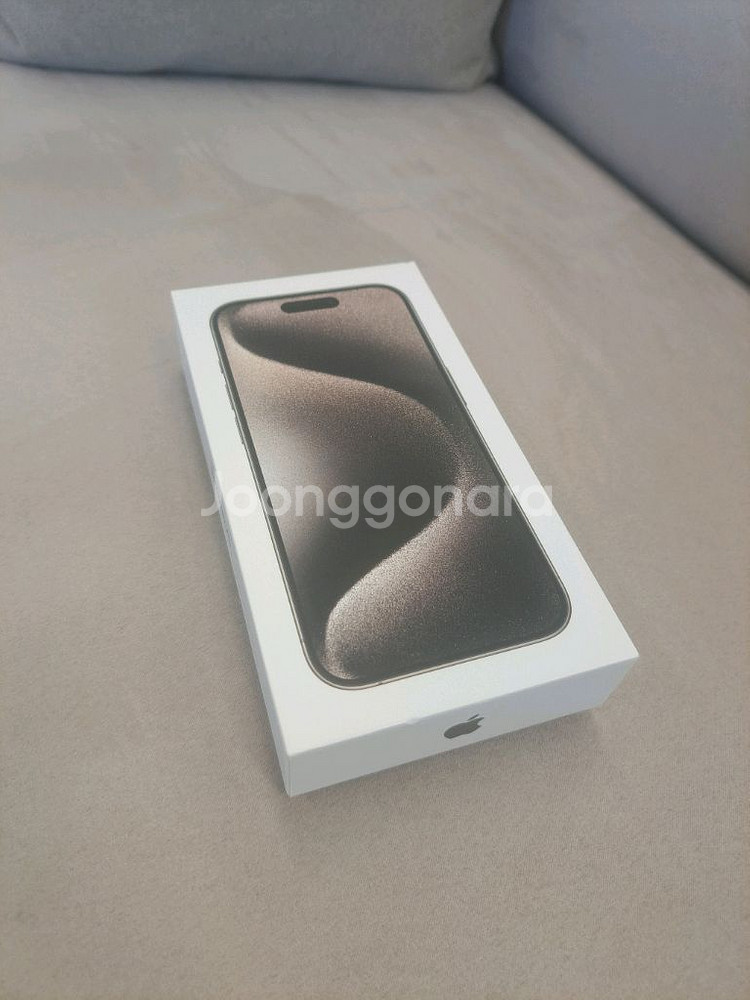 아이폰 15 Pro / 네츄럴 티타늄 / 256G--4