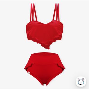 핫한 폴웨어 리아 세트 레드
