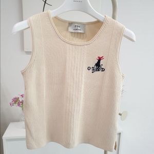 오즈세컨 여성 니트 민소매