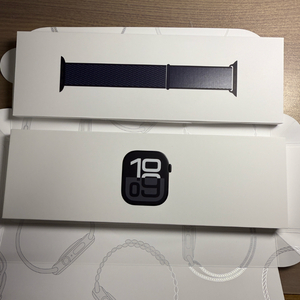 애플워치10 42mm 제트블랙 gps