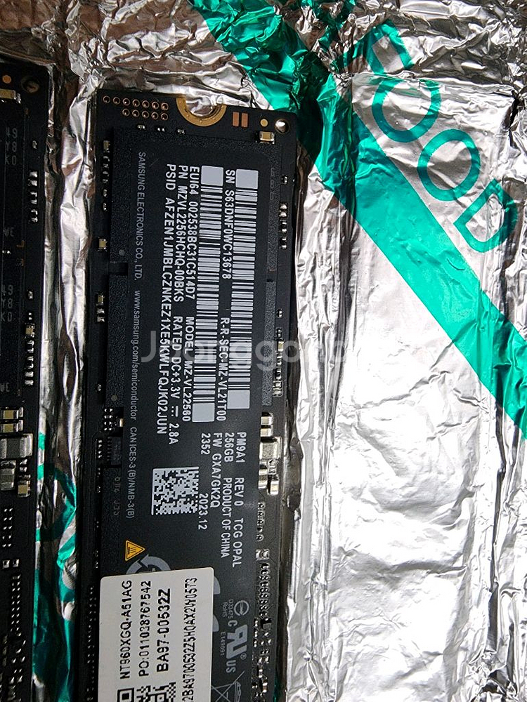 삼성 PM9A1 256GB M.2 SSD 하드--2
