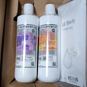 새필터 엘지퓨리케어 정수기 필터 1세트