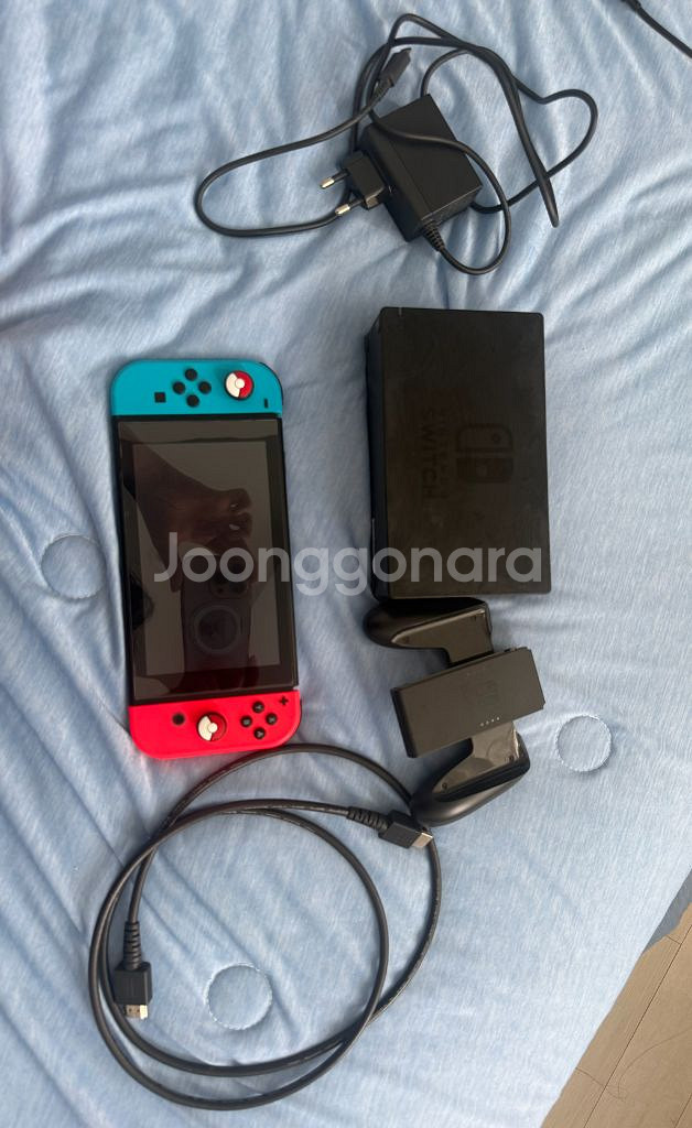 닌텐도 스위치 풀박, 칩3개, 패밀리팩, 휠 포함--1