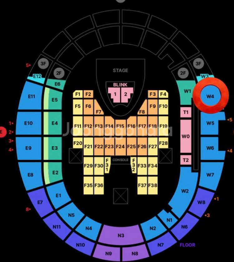 [7/5토]2025 블랙핑크 고양콘서트 연석 팝니다--0