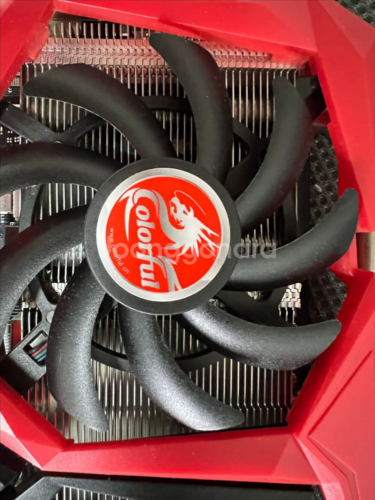 칼라풀 rtx 2060 6gb 팝니다 풀박--2