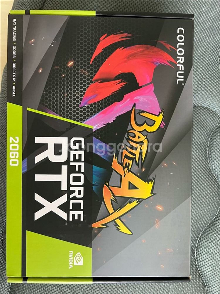 칼라풀 rtx 2060 6gb 팝니다 풀박--0