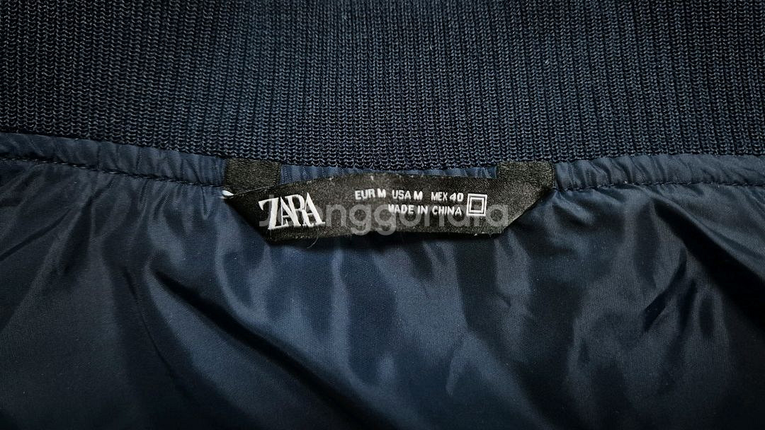 [ZARA] 자라 블루종 자켓 M 다크네이비 (1회착)--3