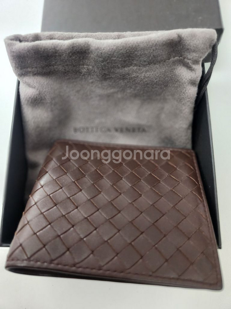 보테가베네타 반지갑 브라운--6