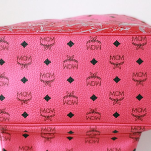 MCM 스타크 핑크 백팩