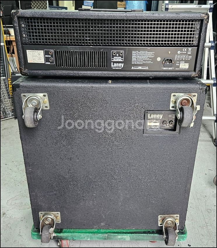 레이니 LX120H + LX412A 중고 기타 앰프--6