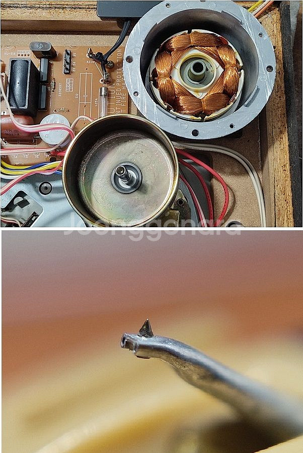 Denon 풀 오토 턴테이블 DP-65F--5