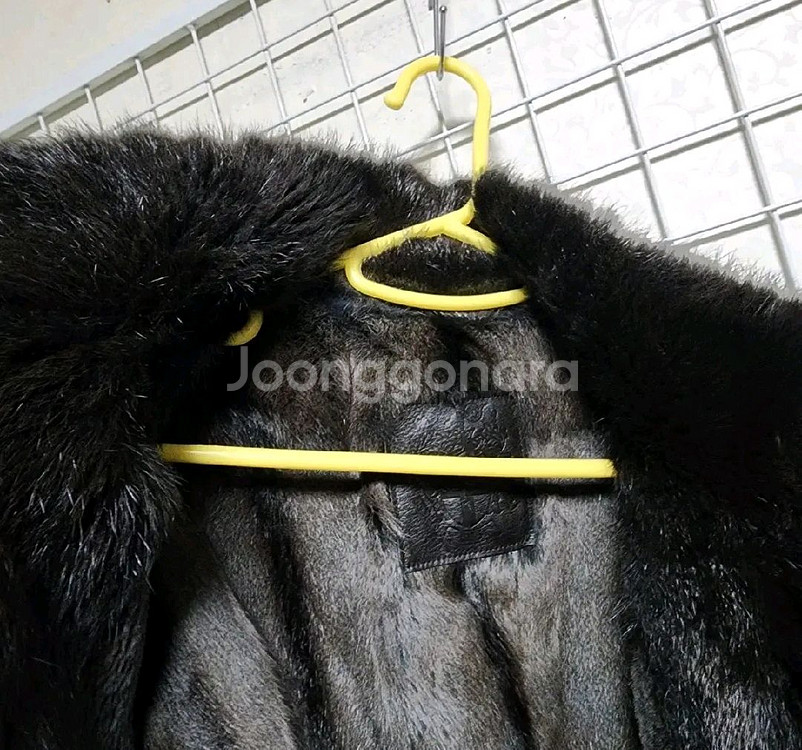 (새상품)닥스(천연밍크/토끼/다람쥐털)코트(남100)--2