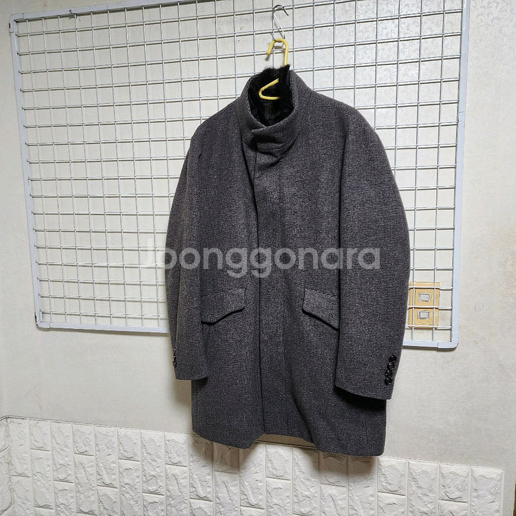 (새상품)닥스(천연밍크/토끼/다람쥐털)코트(남100)--0