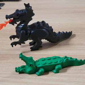 레고 피규어) 올드 용, 악어