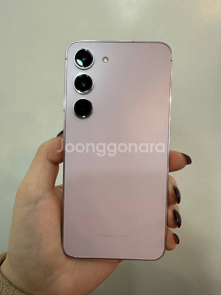 보증기간O/S급)갤럭시S23 256GB 라벤더/H584--0