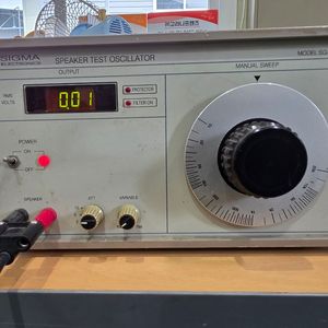 SPEAKER TEST OSCILLATOR