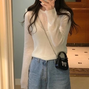 넘버링 리본 미니 호보백