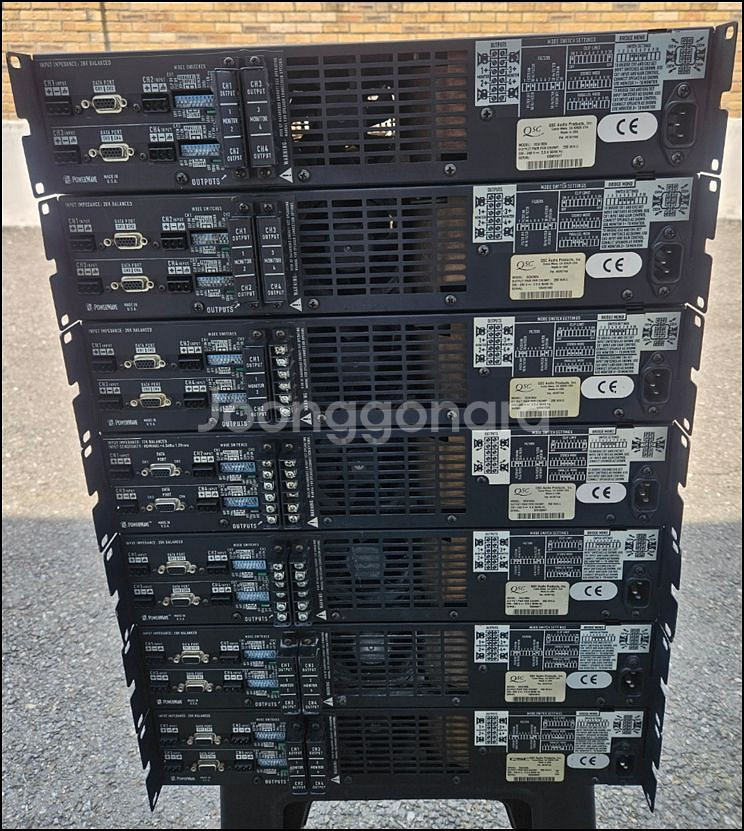 [QSC] DCA1824 중고 4채널 파워앰프--3