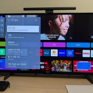 LG OLED42C4ENA 42인치 TV
