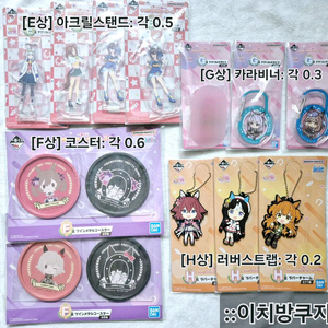 우마무스메 이치방쿠지 9탄 하위상