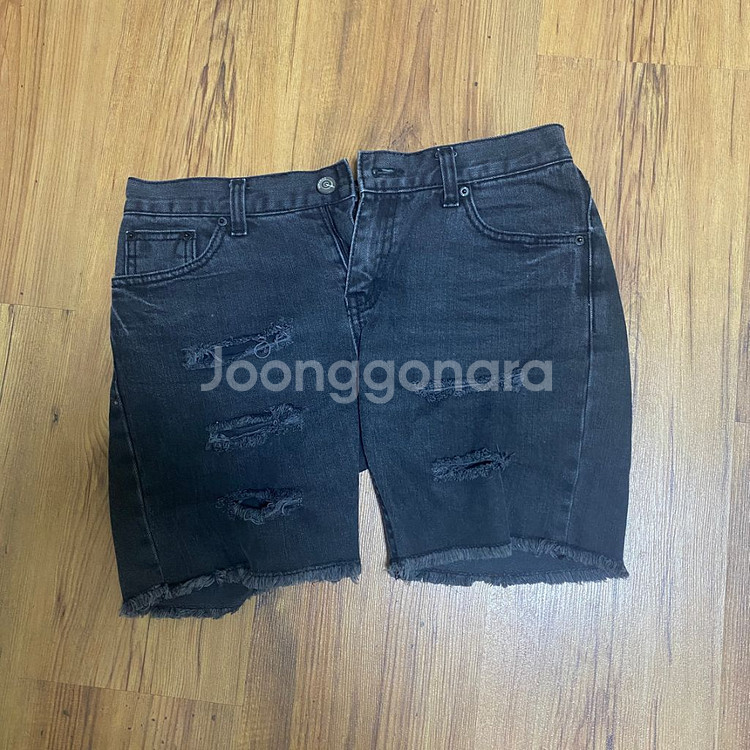 블랙 핫팬츠 데님반바지 일괄만원--3