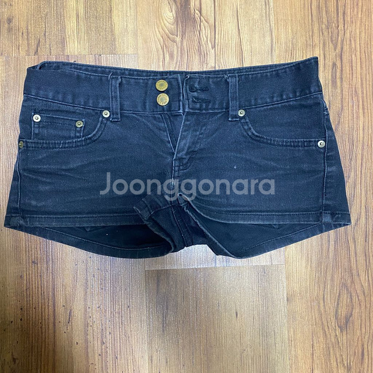 블랙 핫팬츠 데님반바지 일괄만원--2