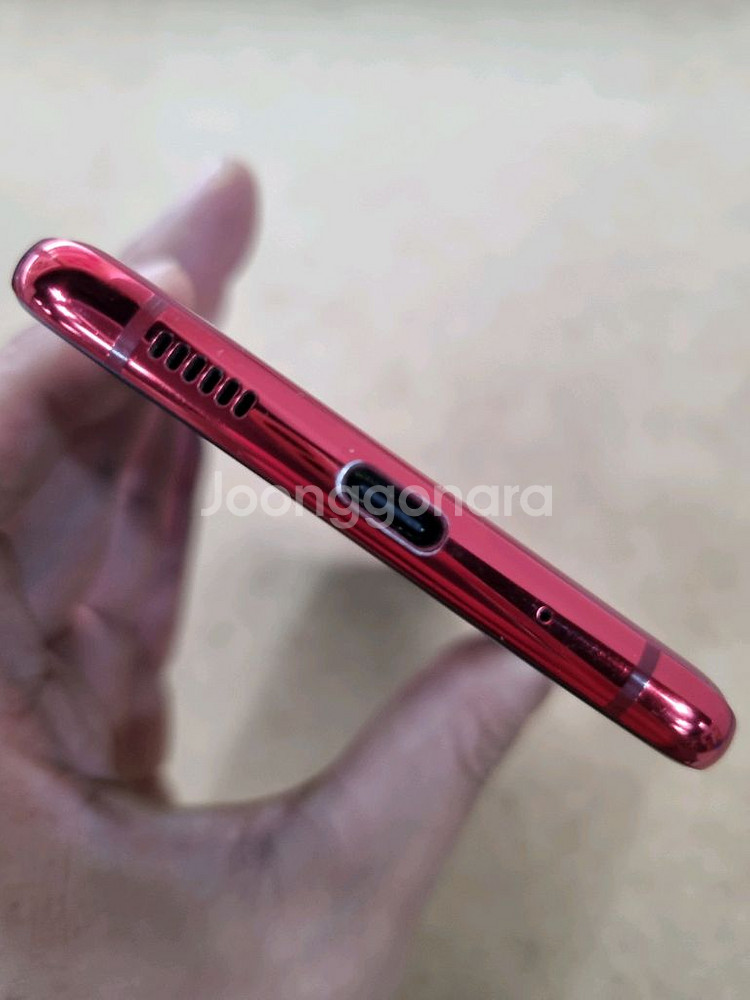 갤럭시S20플러스 레드 256GB KT공기계 중고폰--3
