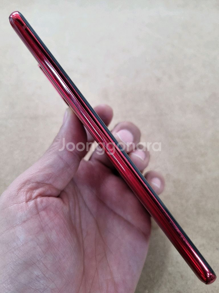 갤럭시S20플러스 레드 256GB KT공기계 중고폰--5