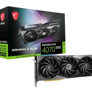 msi rtx 4070 super x 슬림 구매합니다