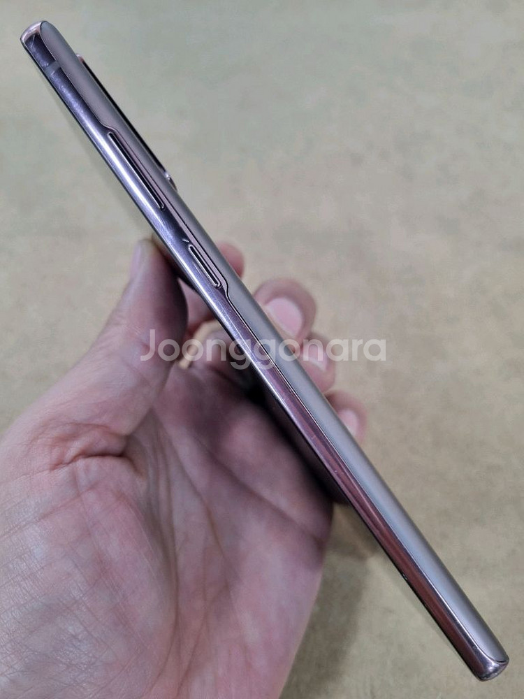 갤럭시노트20 브론즈 256GB LG공기계 중고폰--4