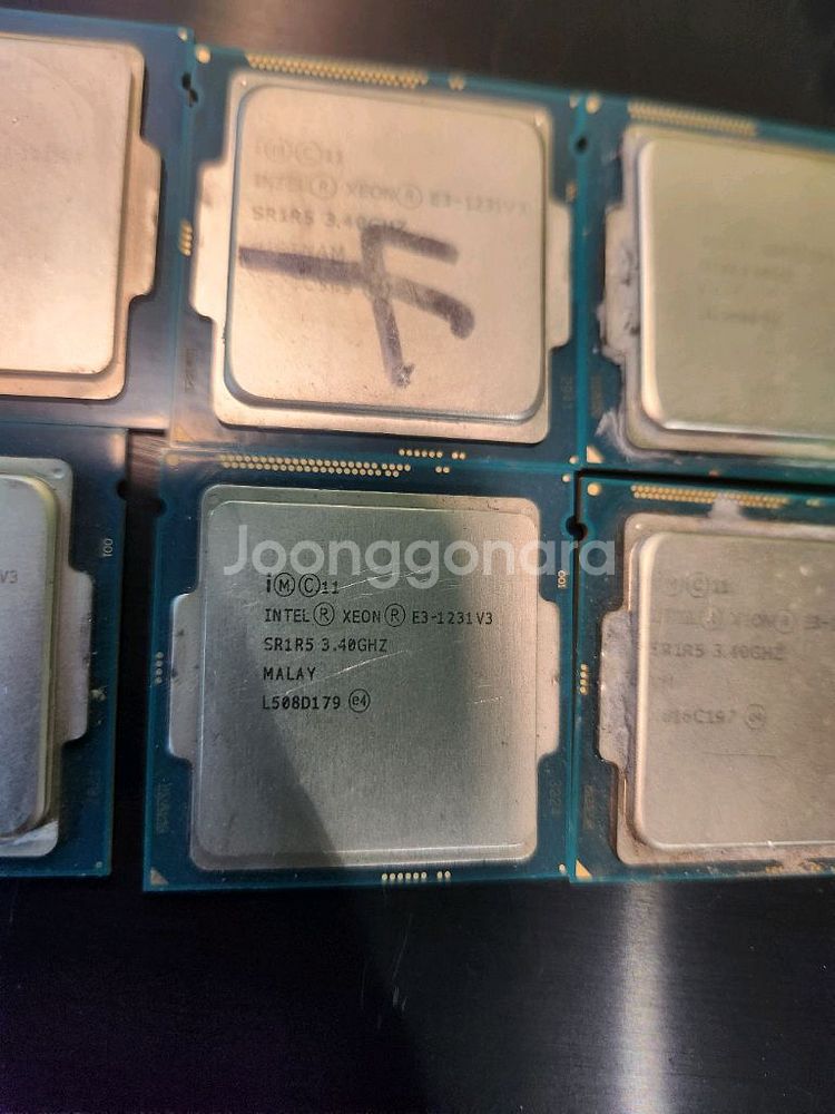 xeon e3 1231v3 (i7 4세대급) 6개잇음--1