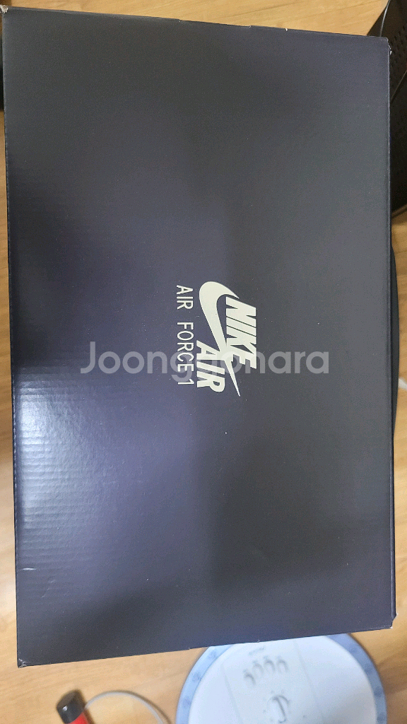 나이키 에어포스1 블랙 265 새상품--1