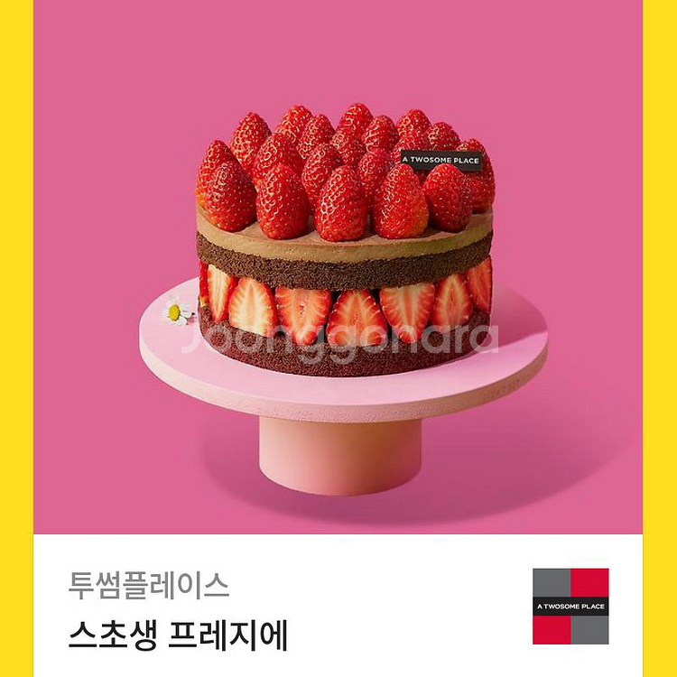 투썸 스초생 프레지에 케이크--0