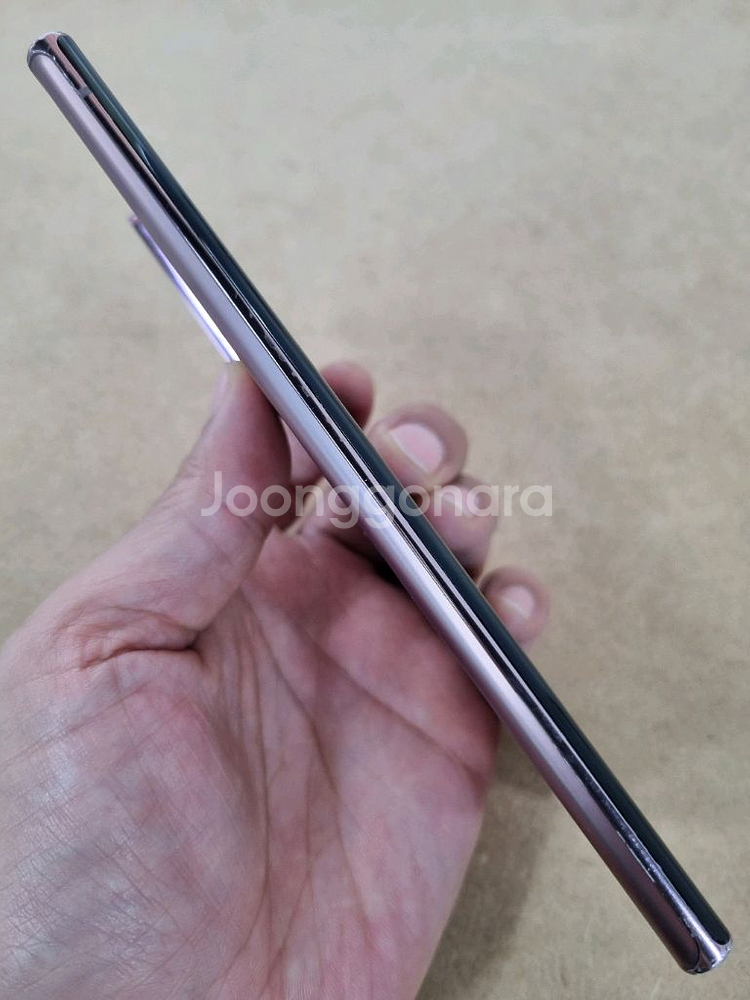 갤럭시노트20 울트라 브론즈 256GB LG공기계--5