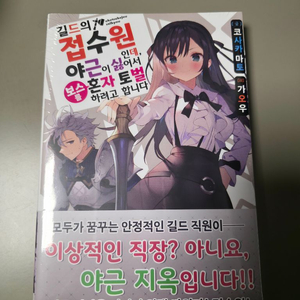 길드의접수원인데야근이싫어서보스를혼자토벌하려고합니다