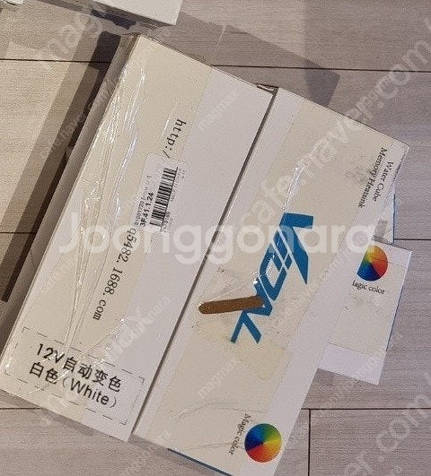 미개봉 RGB 화이트 메모리 방열판 4개 -2만(착뷸)--0