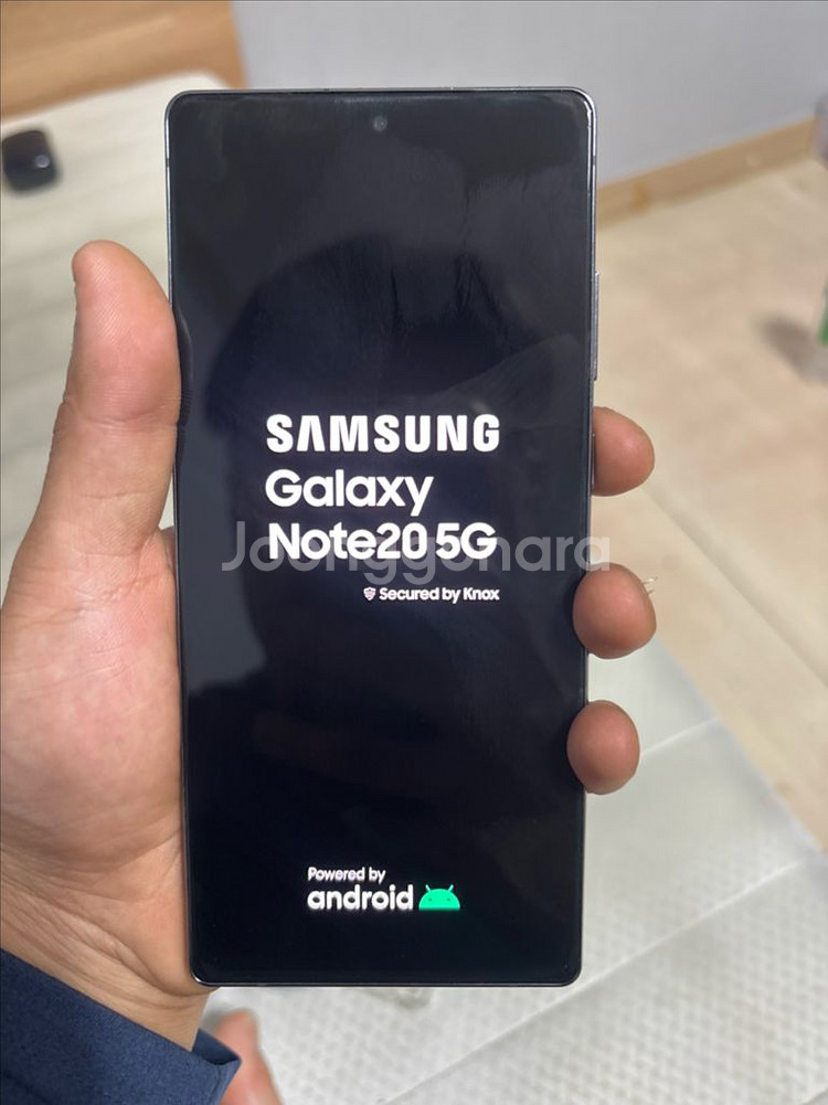갤럭시노트20 5G 256 블랙 판매합니다--3