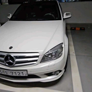 벤츠 C클래스 W204 C200k 무사고 흰색 팝니다.