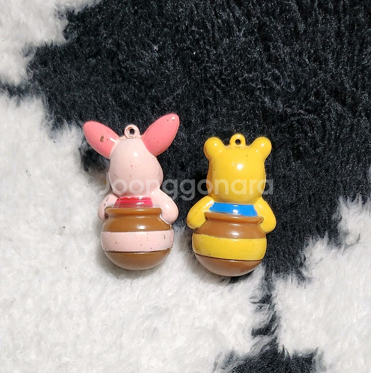 디즈니 곰돌이푸 피글렛 오뚝이 쿠너츠 세트--1