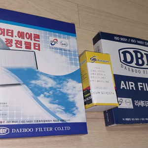 라세티 프리미어 (쉐보레 크루즈) 필터세트