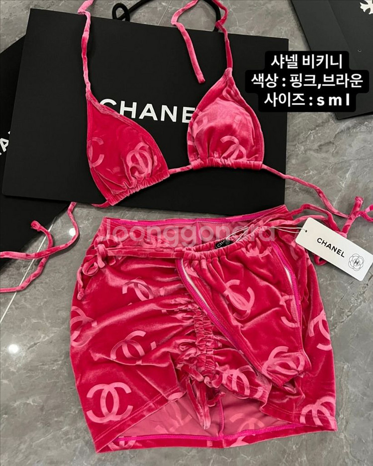 샤넬 비키니 수영복--0