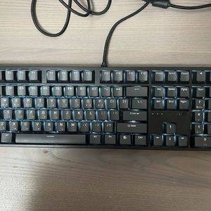 앱코 kn10 무접점 키보드 블랙 + 원목 손목받침대
