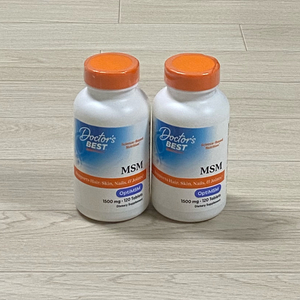 닥터스베스트 msm 식이유황 1500mg 120정 2개