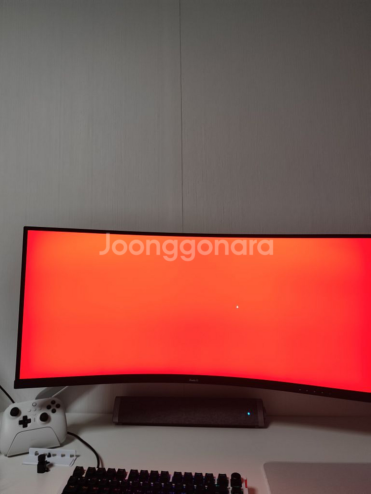 제이씨현 BattleG BG34CU 커브드 모니터--0
