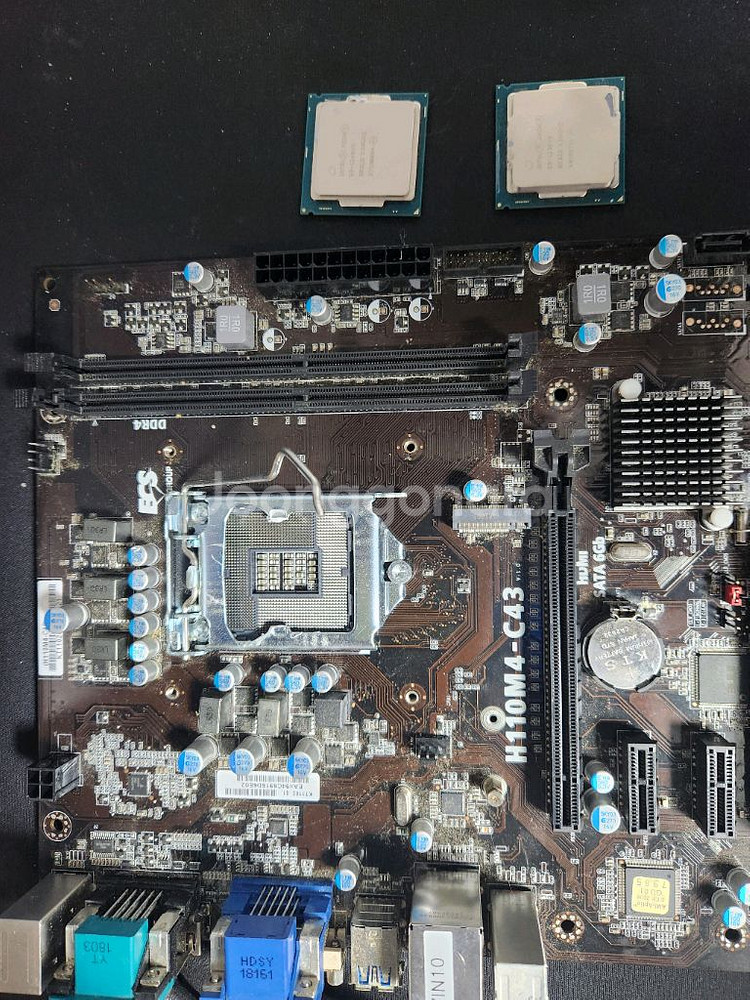 H110 + 제온e3 1240 v5 (i7 8700동급--0