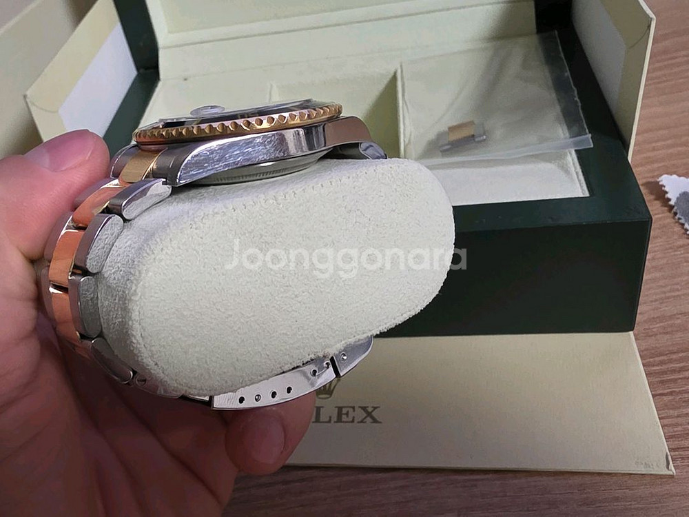 로렉스 서브마리너 18k 콤비 16613 청콤 팝니다--2